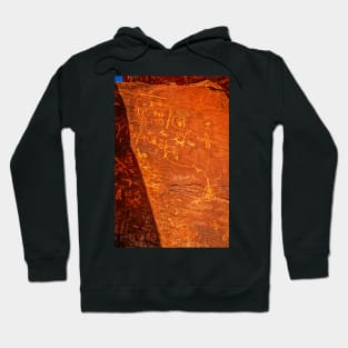 Petroglyphs at Valley of Fire State Park Hoodie